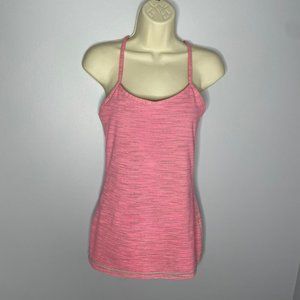 Lululemon Power Y Tank Top Luon Wee Are From Space Neon Pink Opal